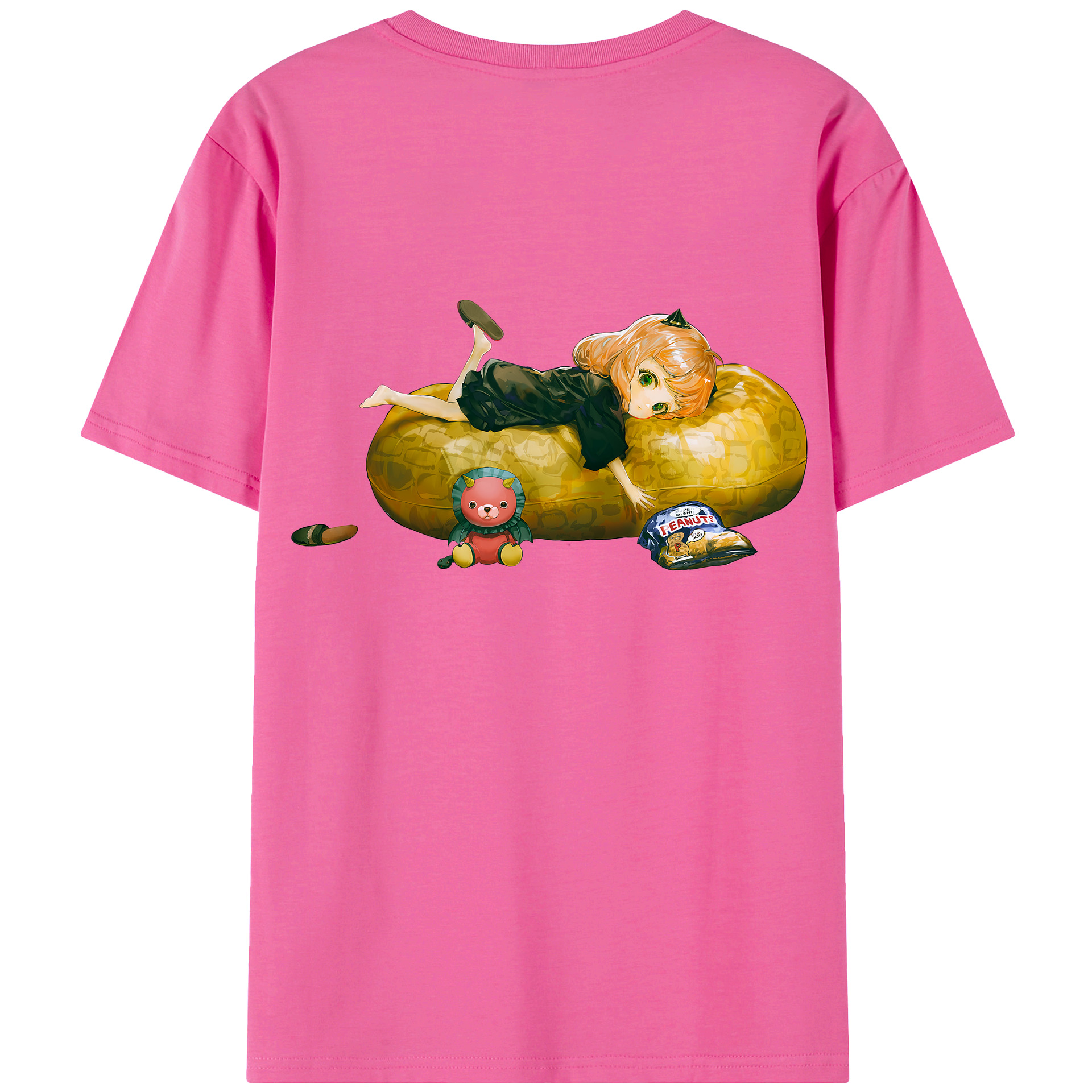 （画像用） SPY×FAMILY间谍家家酒 レディース半袖Tシャツ(バックプリント)